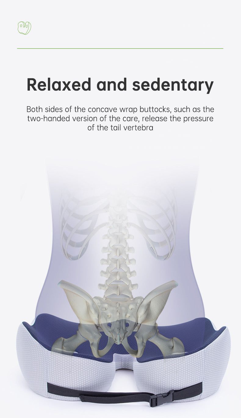 ComfortFlex™️- OrthoSoothe Memory Foam Seat Cushion - armonhaven.com