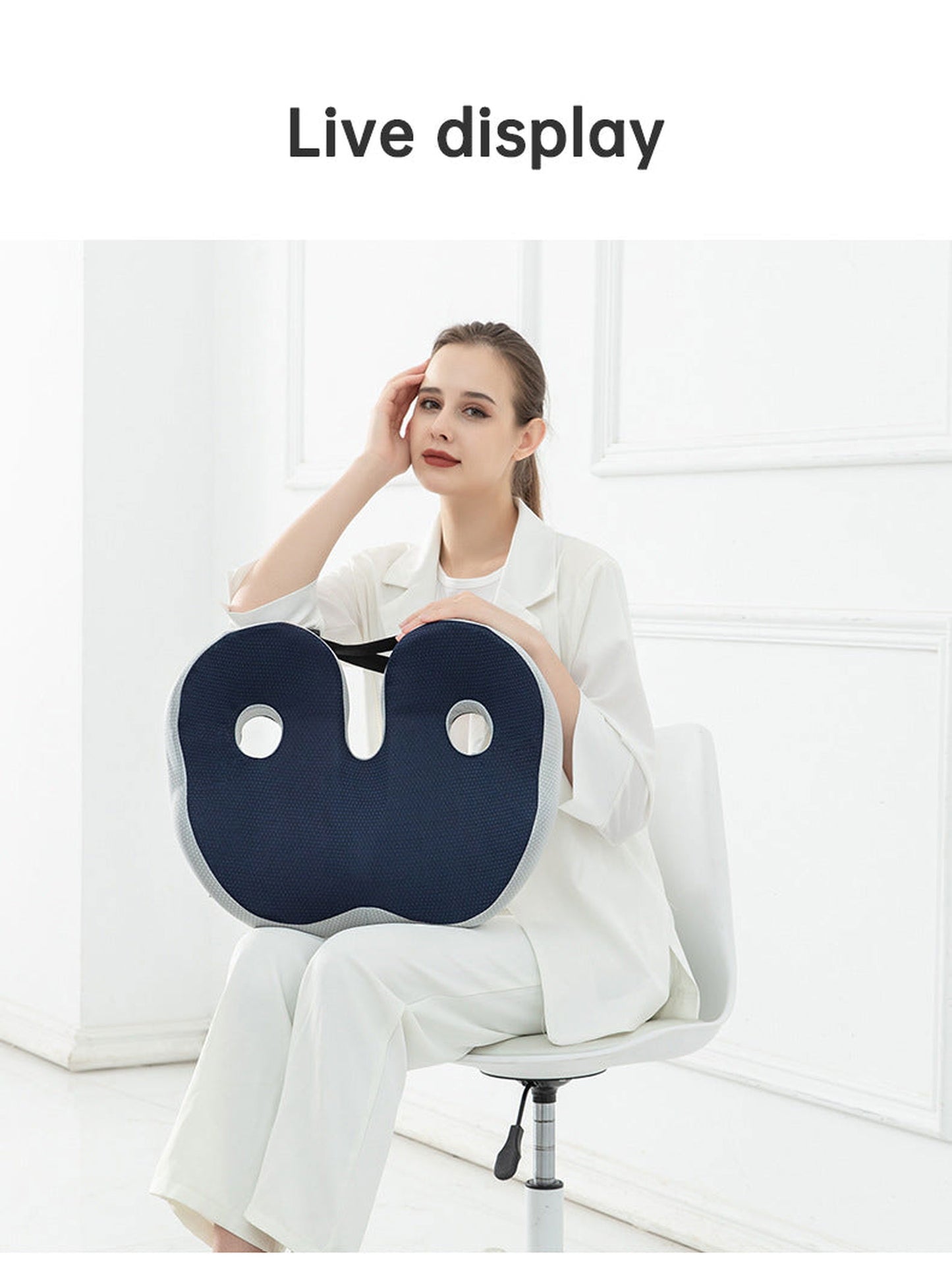 ComfortFlex™️- OrthoSoothe Memory Foam Seat Cushion - armonhaven.com