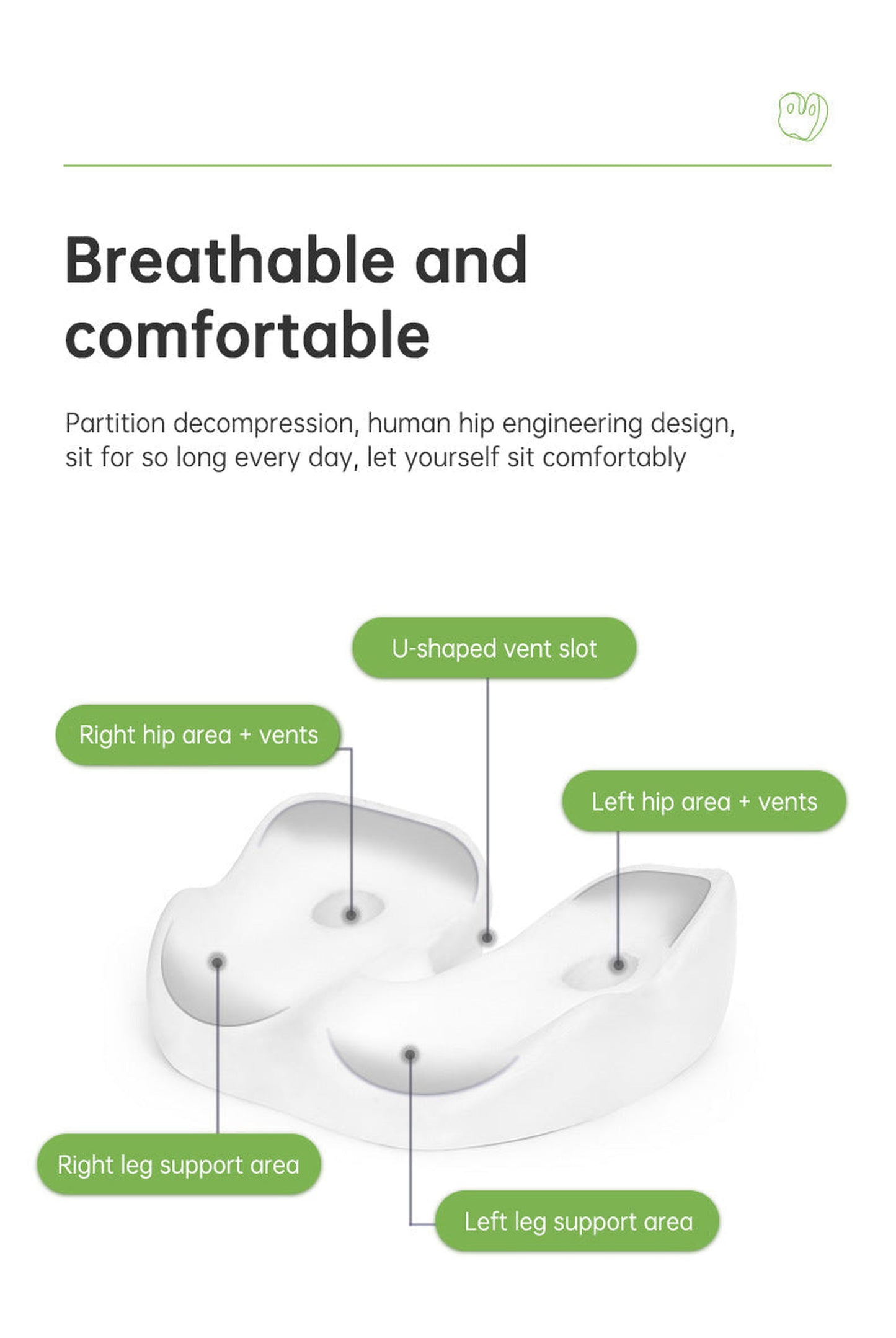 ComfortFlex™️- OrthoSoothe Memory Foam Seat Cushion - armonhaven.com