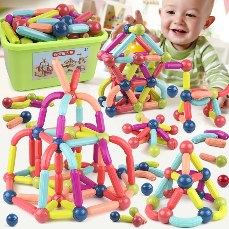 Educational Magnetic Stick Building Toys - armonhaven.com
