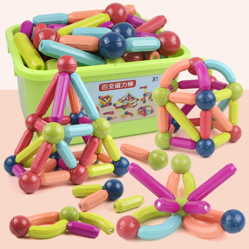 Educational Magnetic Stick Building Toys - armonhaven.com