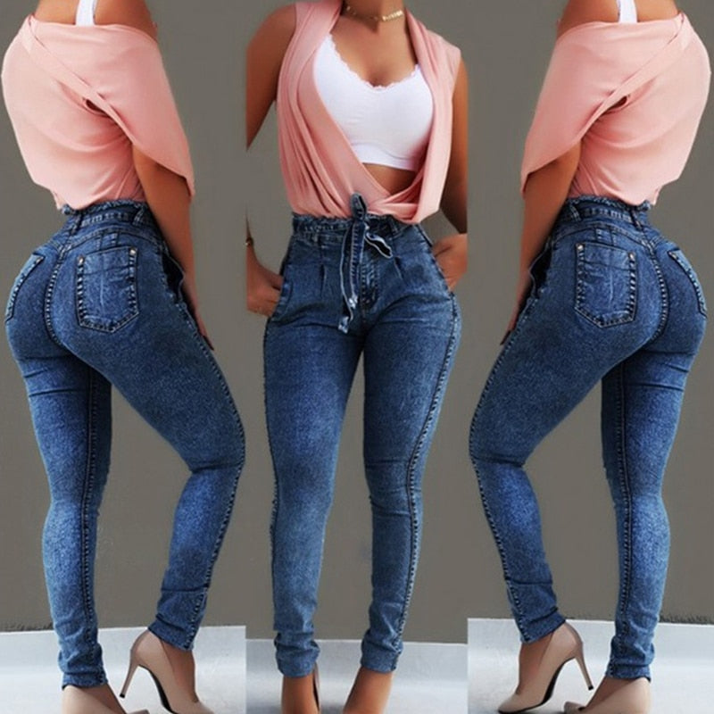High Waist Jeans - armonhaven.com