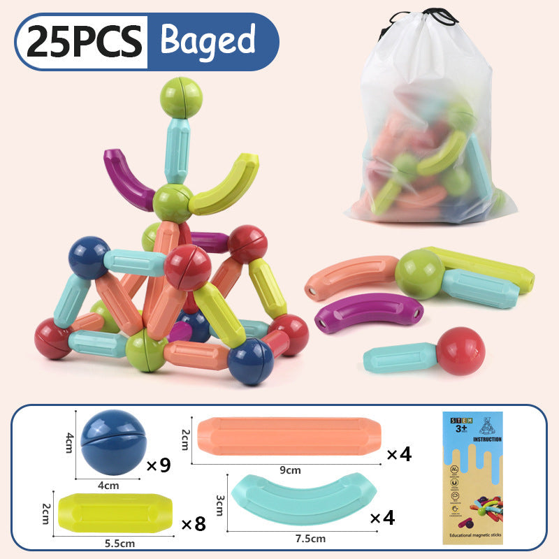 Educational Magnetic Stick Building Toys - armonhaven.com