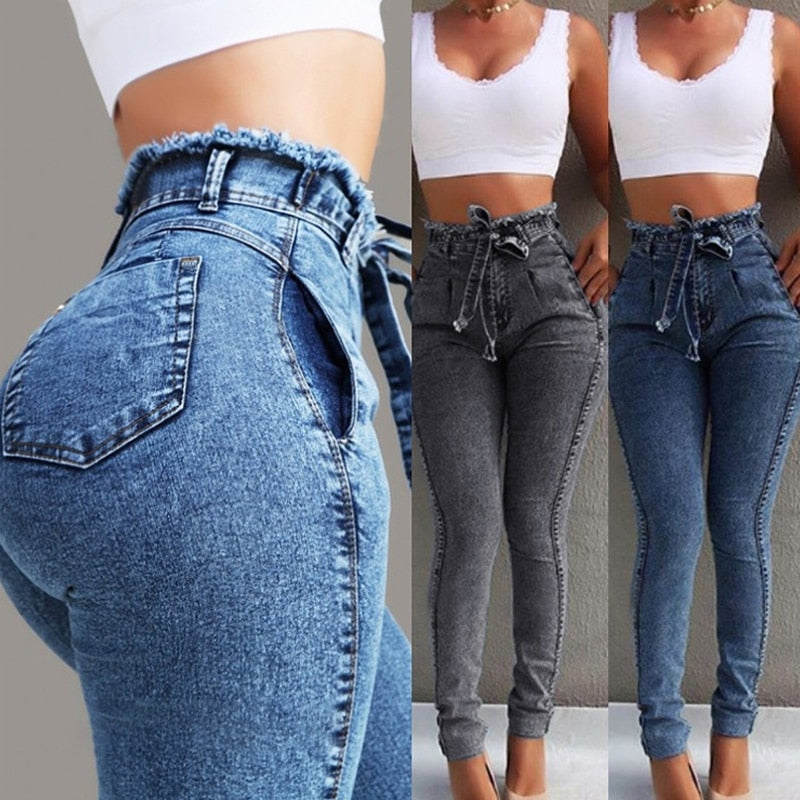 High Waist Jeans - armonhaven.com
