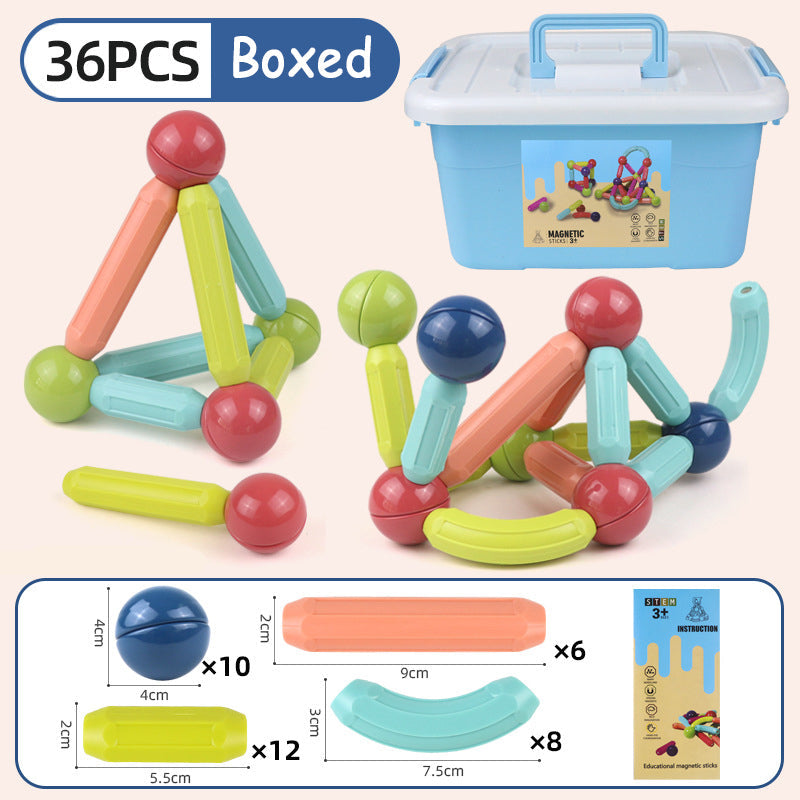 Educational Magnetic Stick Building Toys - armonhaven.com