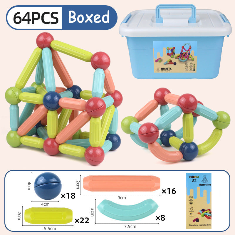 Educational Magnetic Stick Building Toys - armonhaven.com