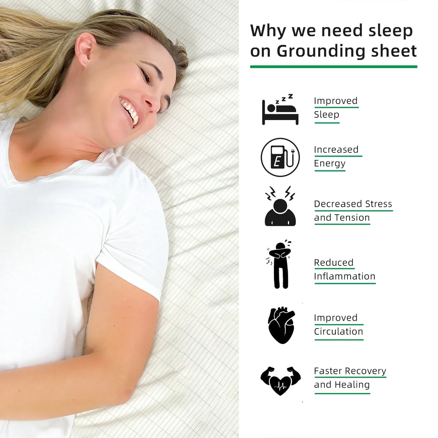 EarthEase - Organic Grounding Sheet - armonhaven.com