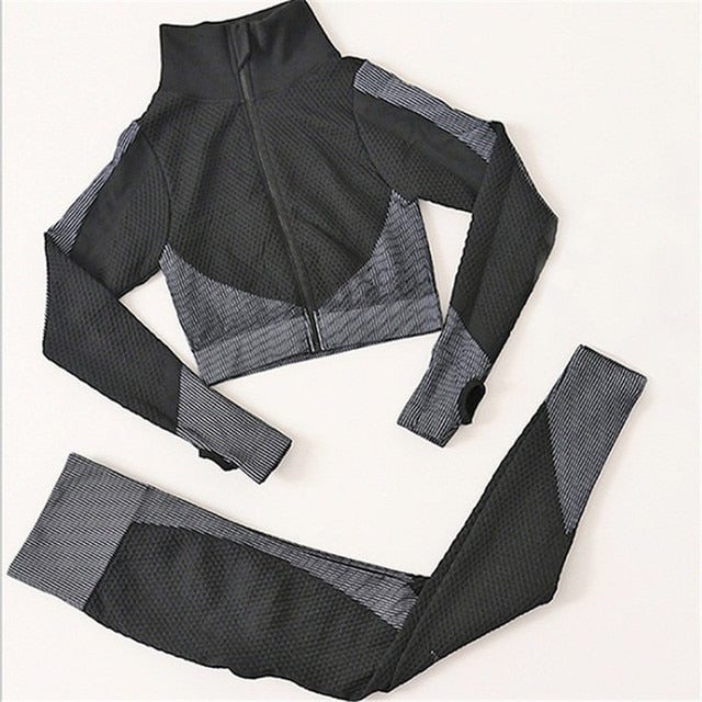 FlexFlow -Seamless Yoga Set - armonhaven.com