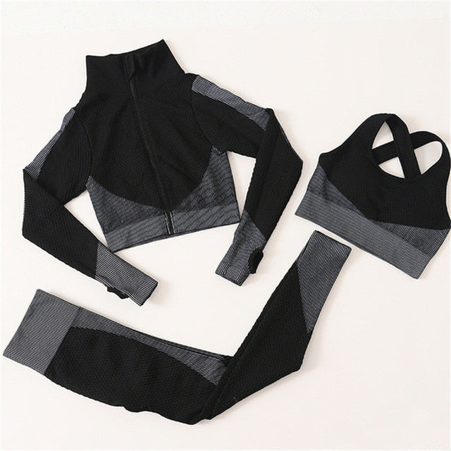 FlexFlow -Seamless Yoga Set - armonhaven.com