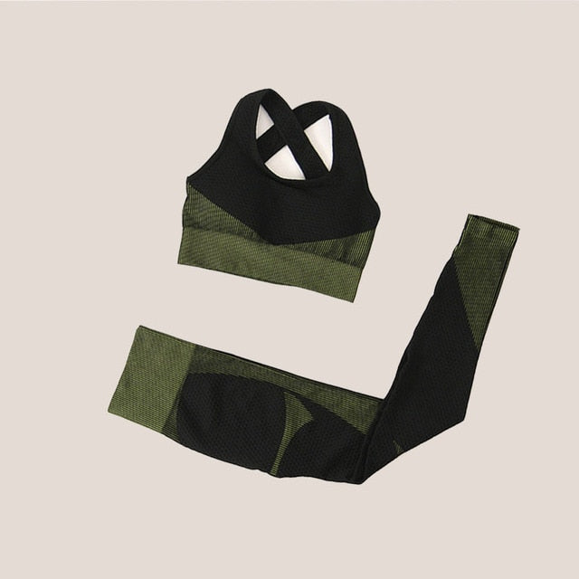 FlexFlow -Seamless Yoga Set - armonhaven.com