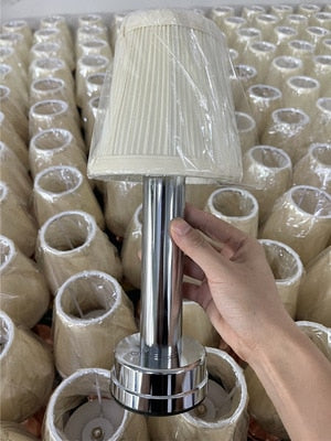 RemiLamp - LED Rechargeable Cordless Metal Table Lamp - armonhaven.com