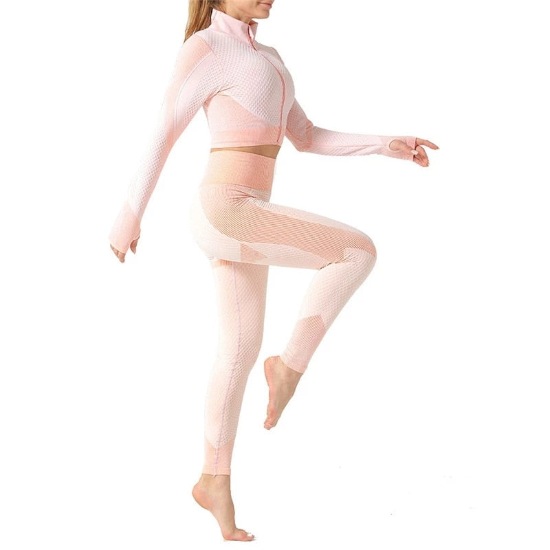 FlexFlow -Seamless Yoga Set - armonhaven.com