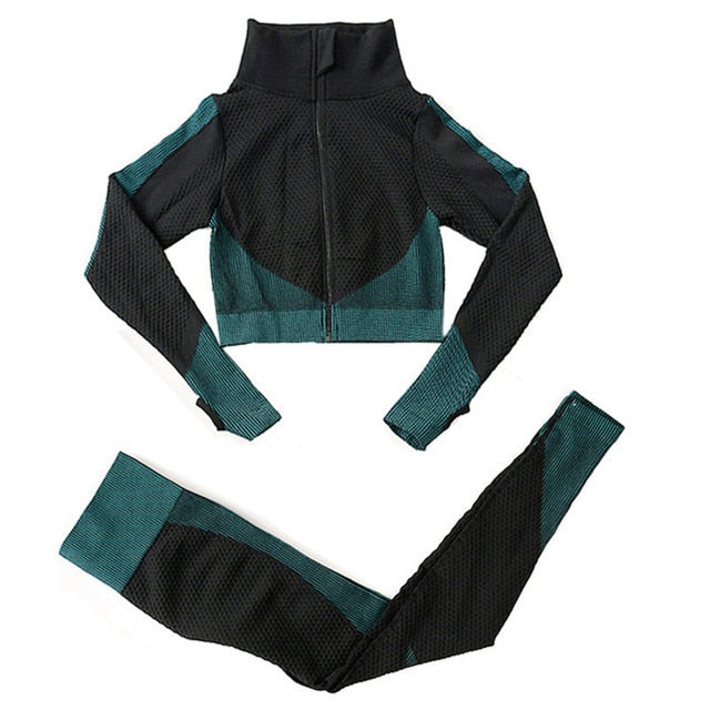 FlexFlow -Seamless Yoga Set - armonhaven.com