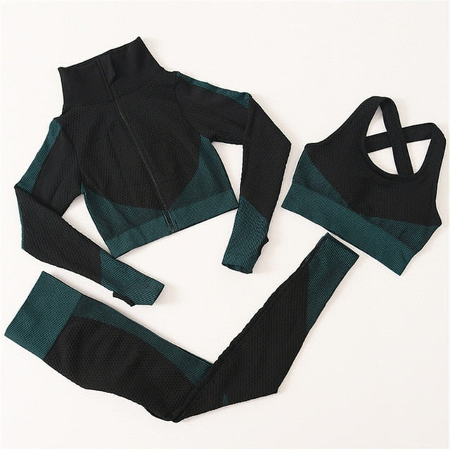 FlexFlow -Seamless Yoga Set - armonhaven.com