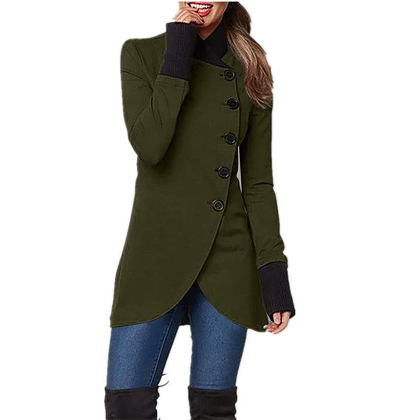 Women’s Coat Long Jacket - armonhaven.com