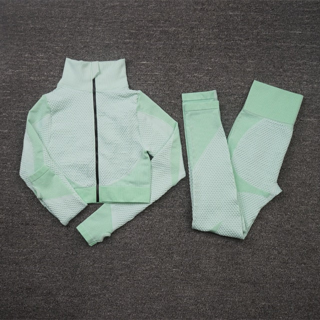 FlexFlow -Seamless Yoga Set - armonhaven.com