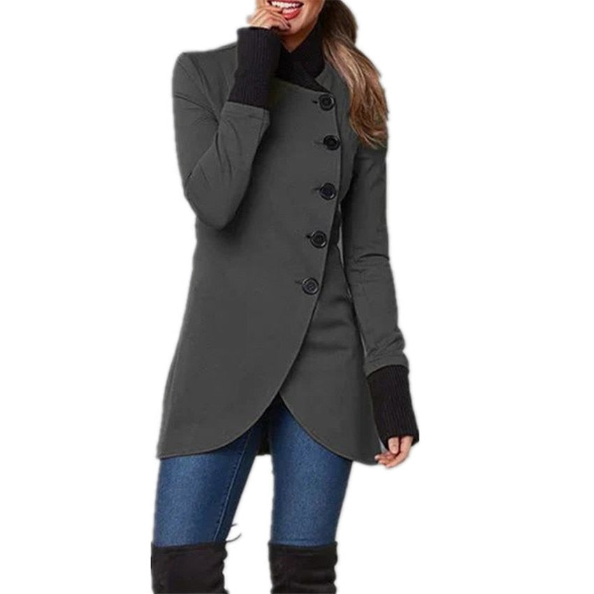 Women’s Coat Long Jacket - armonhaven.com