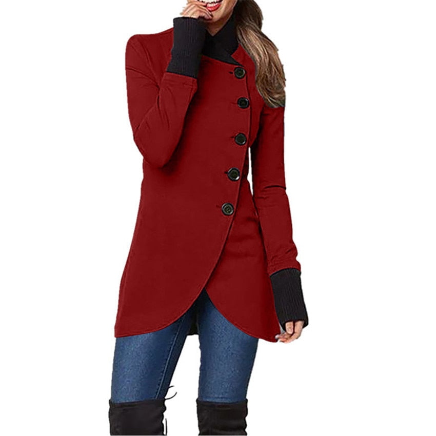 Women’s Coat Long Jacket - armonhaven.com