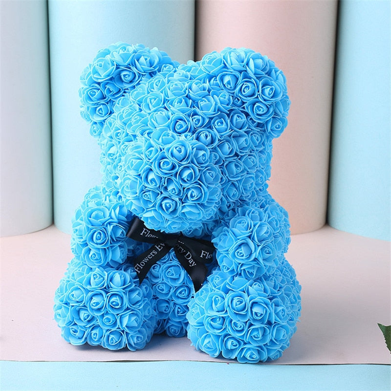 Love Forever Rose Teddy Bear