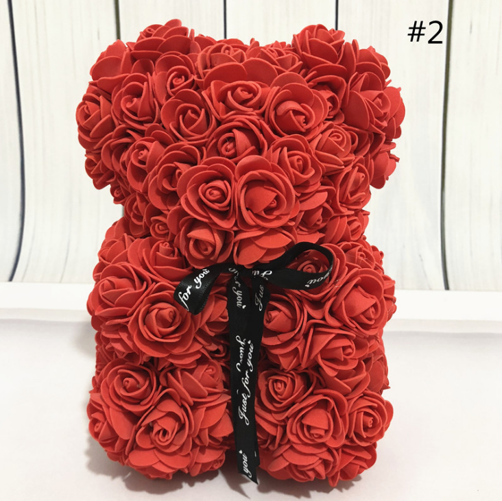 Love Forever Rose Teddy Bear