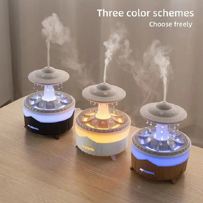 ZenCloud - New 3 In 1 Rain Cloud UFO Humidifier Zen Oil Diffuser