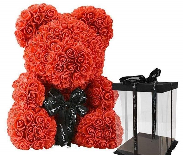 Love Forever Rose Teddy Bear