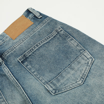 Wash water gradient loose jeans - armonhaven.com