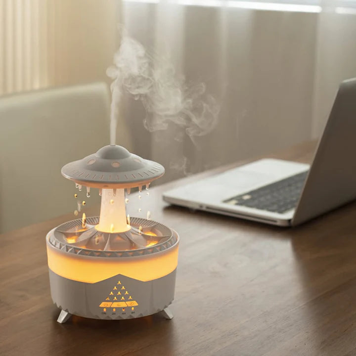 ZenCloud - New 3 In 1 Rain Cloud UFO Humidifier Zen Oil Diffuser