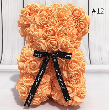 Love Forever Rose Teddy Bear