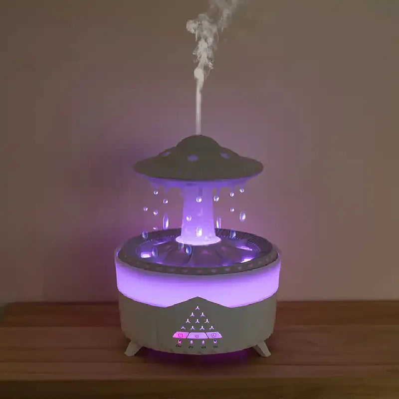 ZenCloud - New 3 In 1 Rain Cloud UFO Humidifier Zen Oil Diffuser