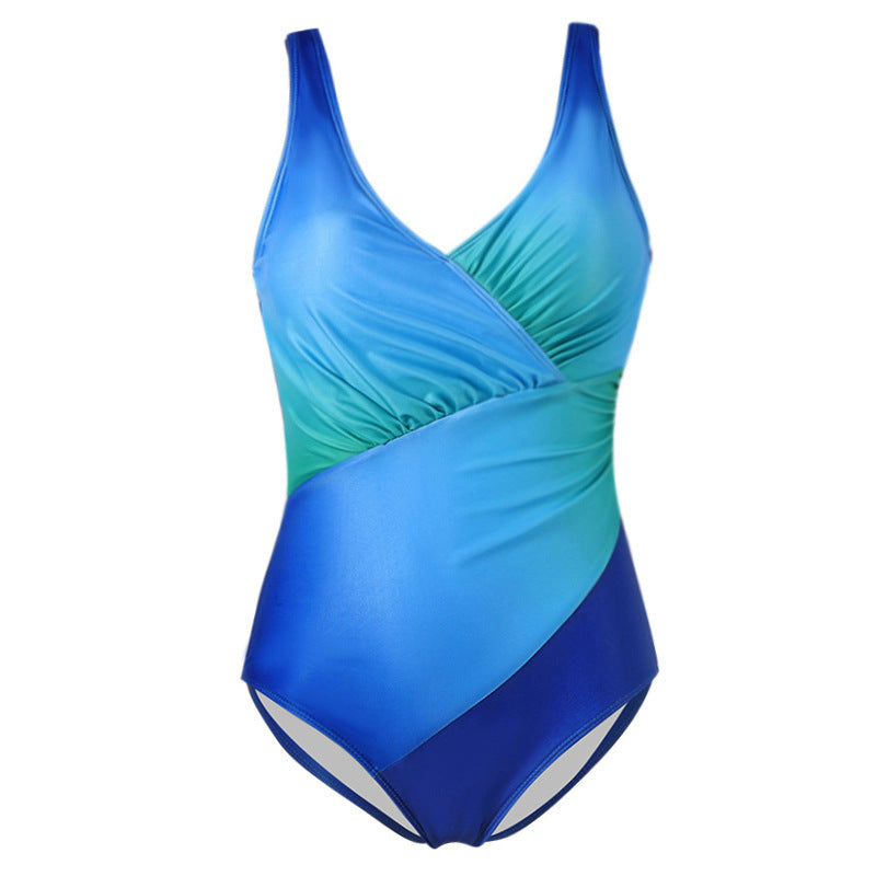 Swimsuit Bikini Rainbow Gradient One-Piece Wwimsuit - armonhaven.com
