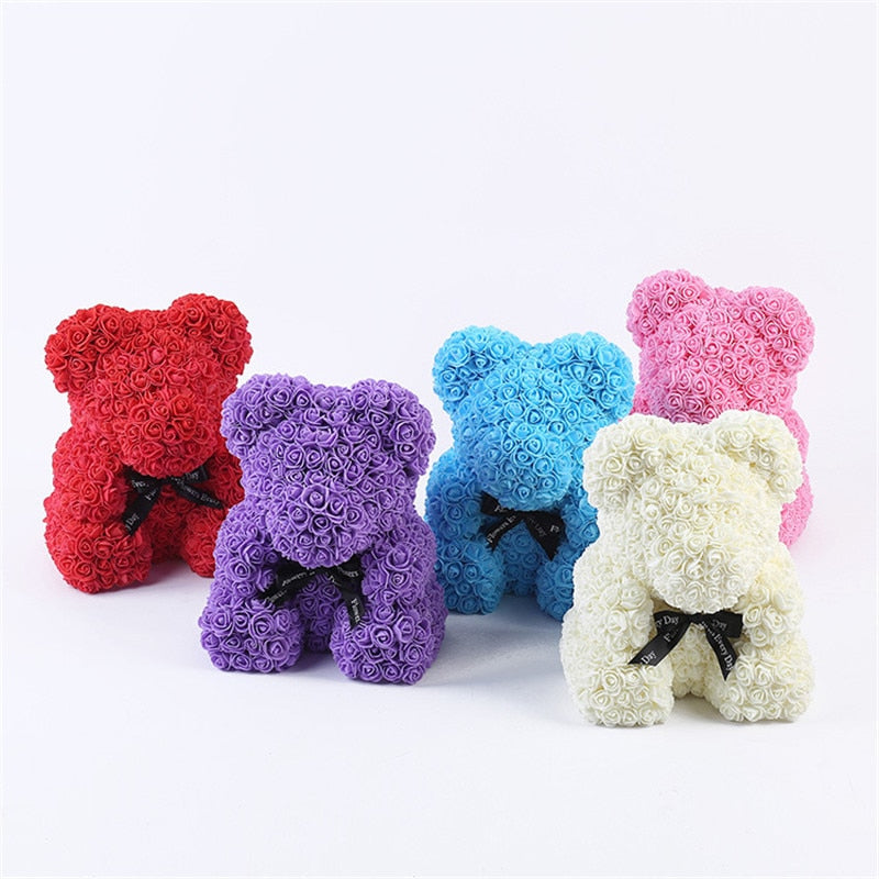 Love Forever Rose Teddy Bear