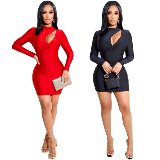 Spring Casual Short Dress - armonhaven.com