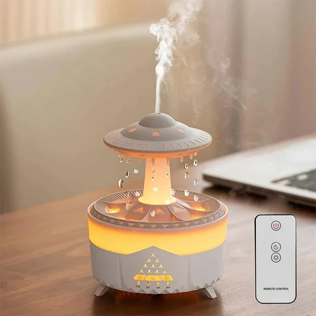 ZenCloud - New 3 In 1 Rain Cloud UFO Humidifier Zen Oil Diffuser