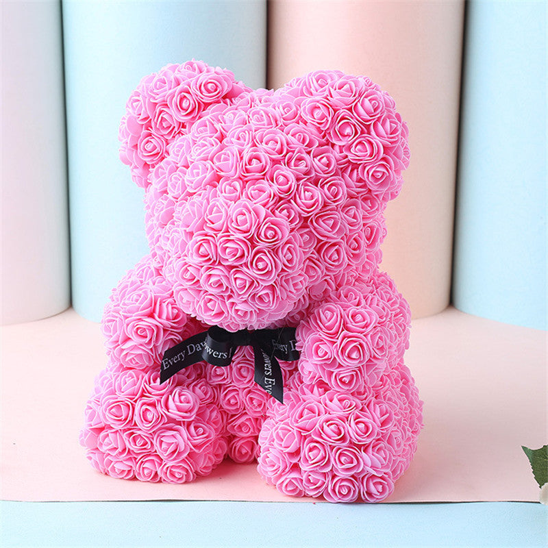 Love Forever Rose Teddy Bear