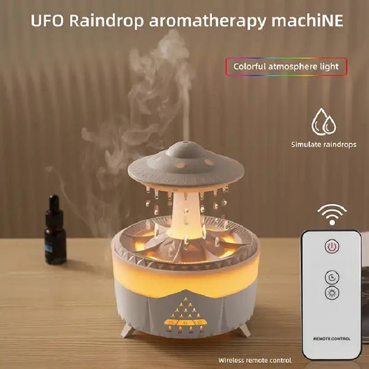 ZenCloud - New 3 In 1 Rain Cloud UFO Humidifier Zen Oil Diffuser