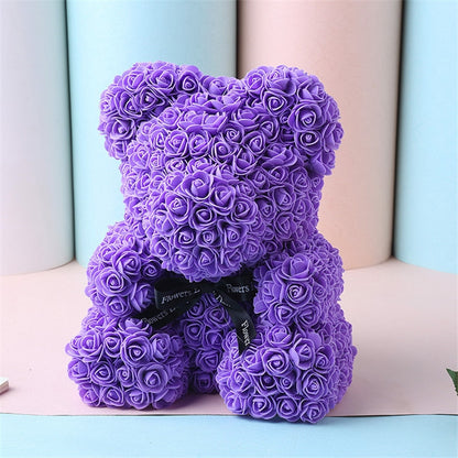 Love Forever Rose Teddy Bear