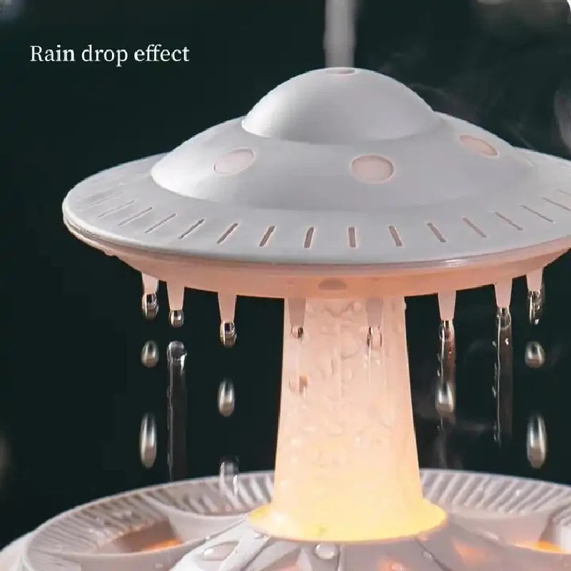 ZenCloud - New 3 In 1 Rain Cloud UFO Humidifier Zen Oil Diffuser