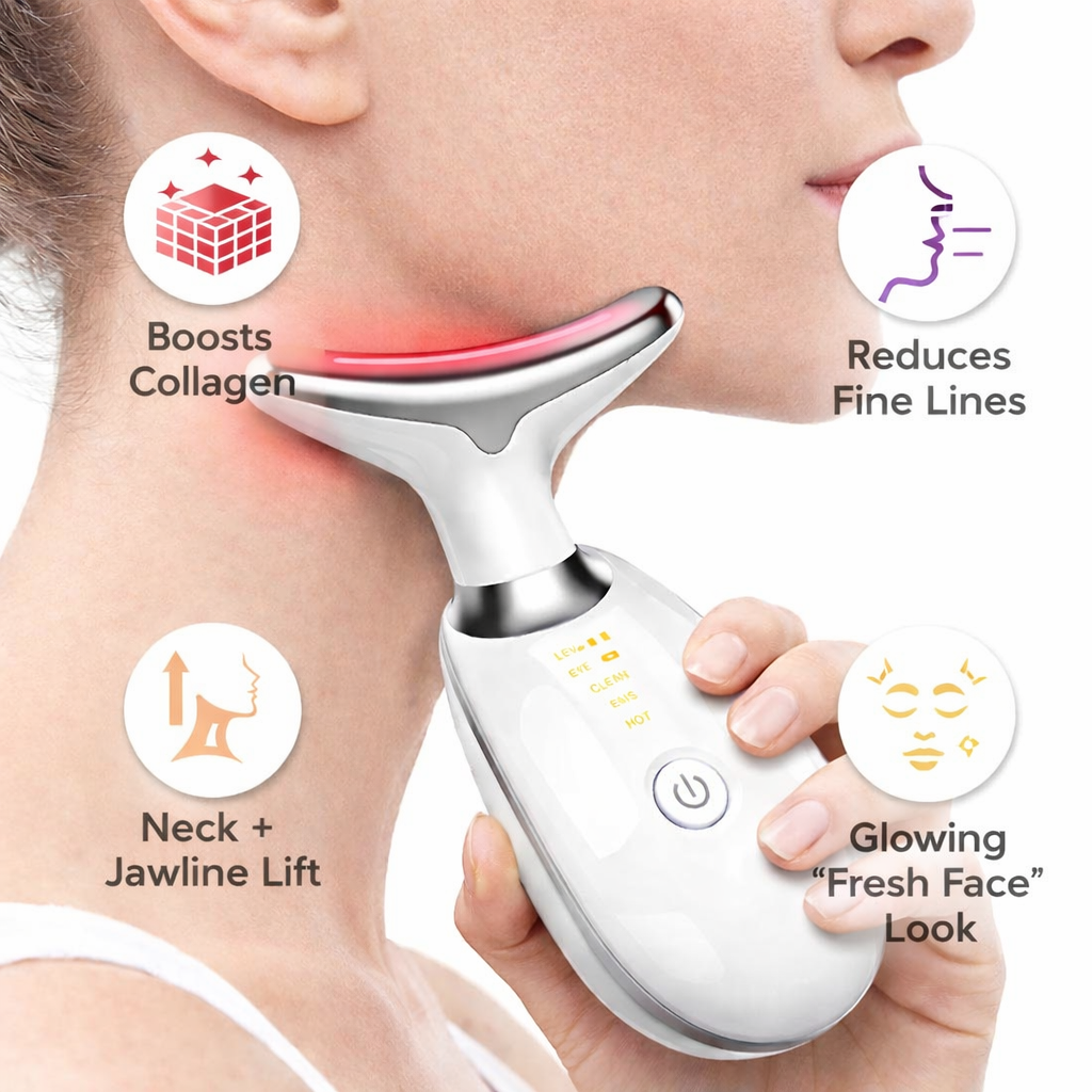GlowLift™-High Frequency Face & Neck Sculpting Massager - armonhaven.com