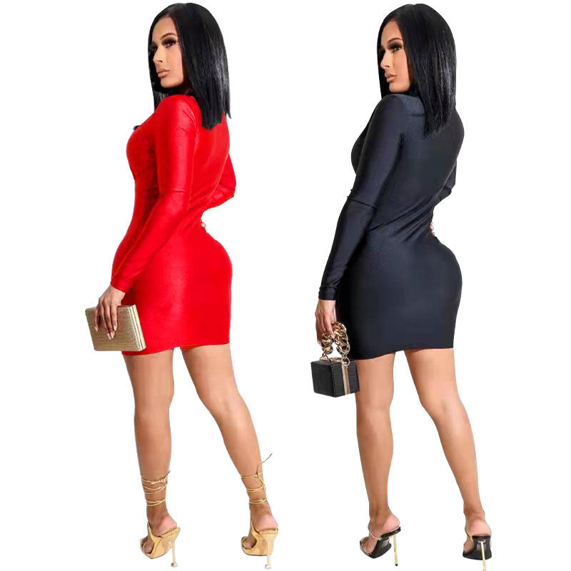 Spring Casual Short Dress - armonhaven.com