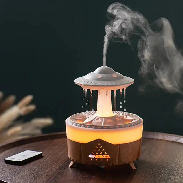 ZenCloud - New 3 In 1 Rain Cloud UFO Humidifier Zen Oil Diffuser