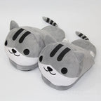 Unisex Indoor Slippers Cute Baby Plush Cartoon Slippers
