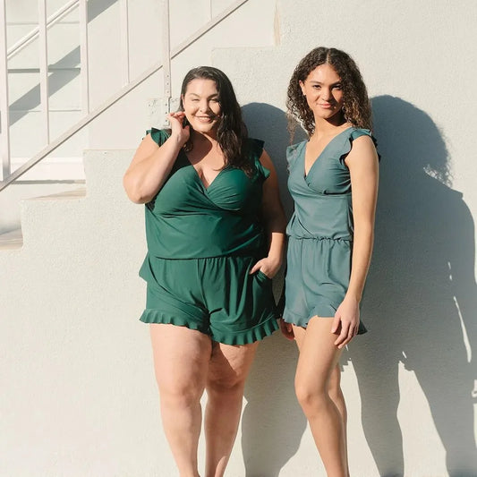 Swim Romper Built-in Bra - armonhaven.com