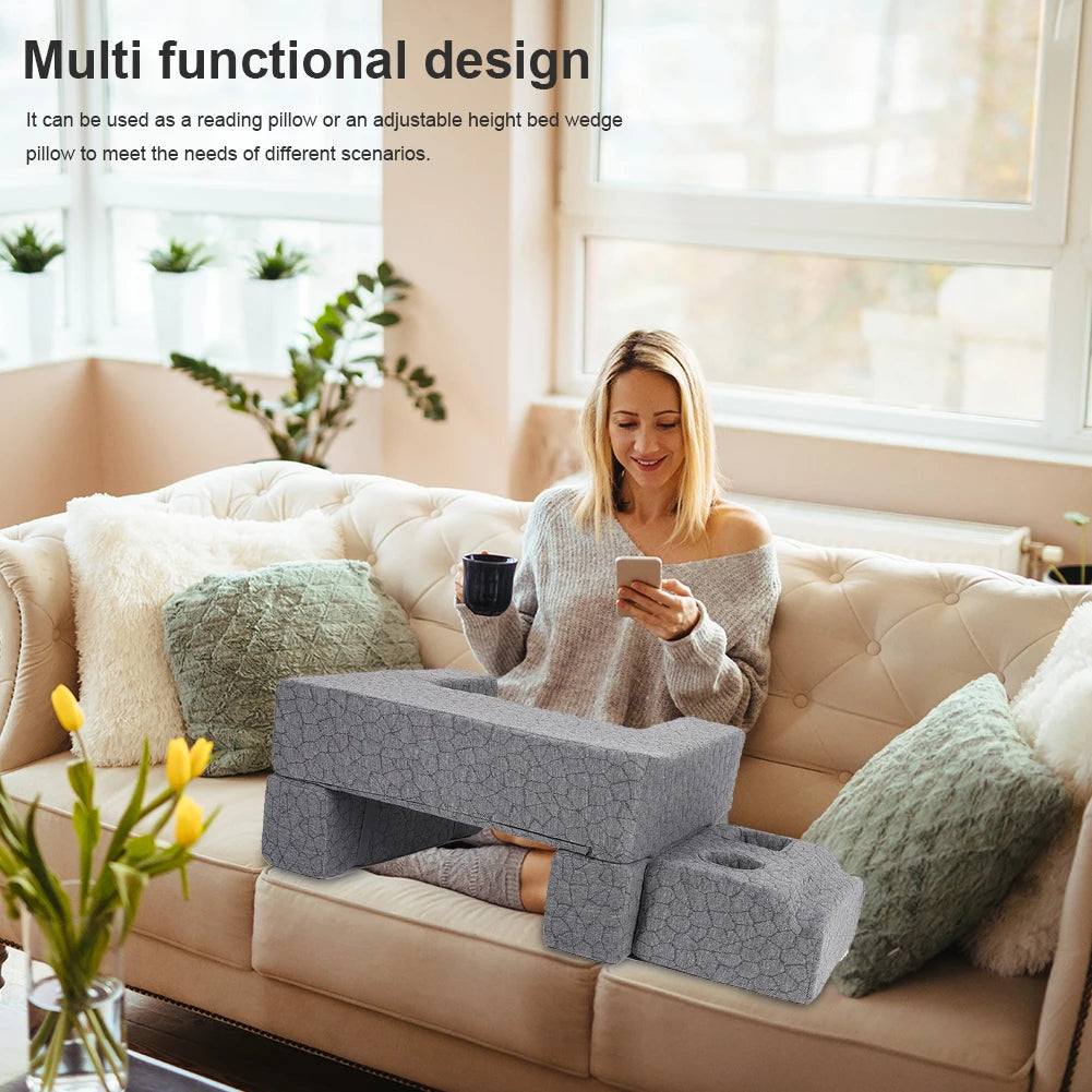 LapDesk Pillow with Cup Holder - armonhaven.com