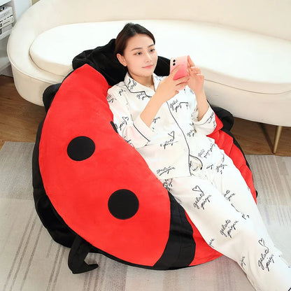 Wearable Ladybug Plush Pillow