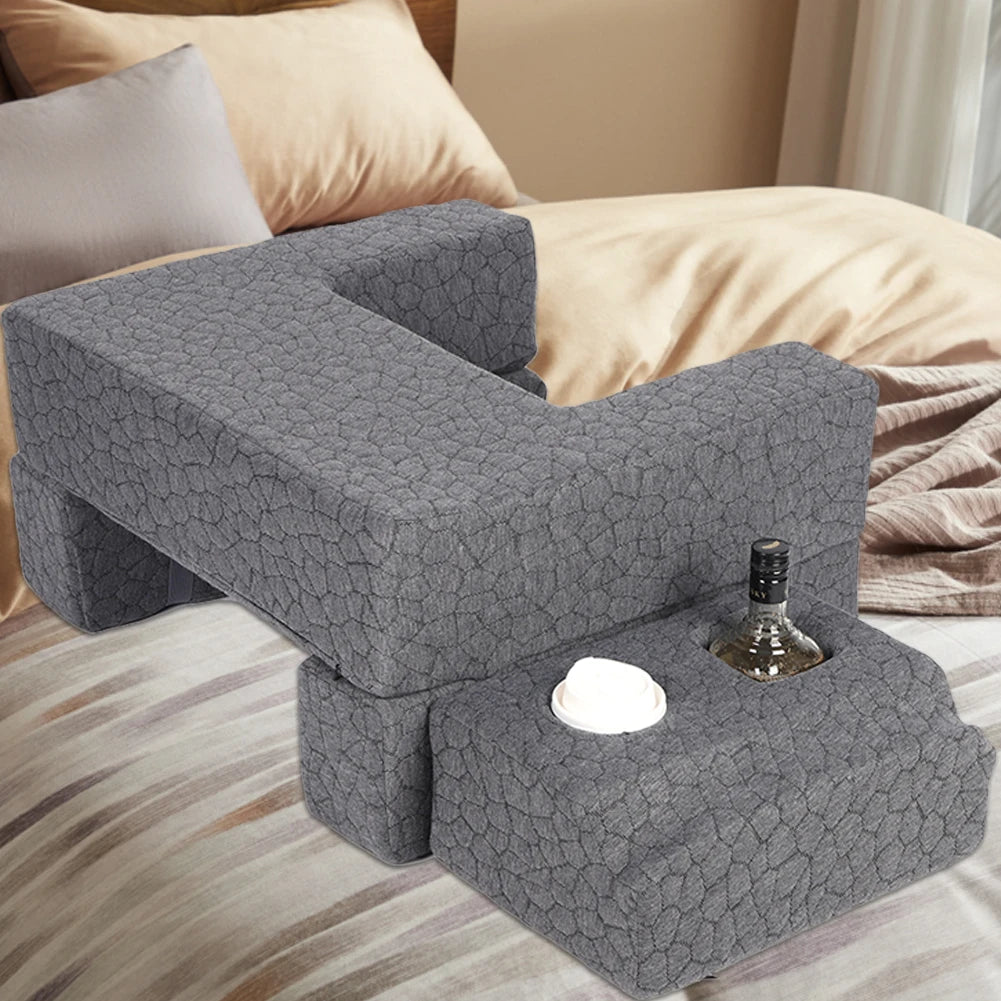 LapDesk Pillow with Cup Holder - armonhaven.com