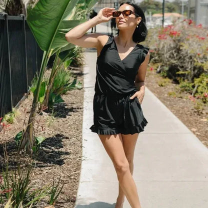 Swim Romper Built-in Bra - armonhaven.com