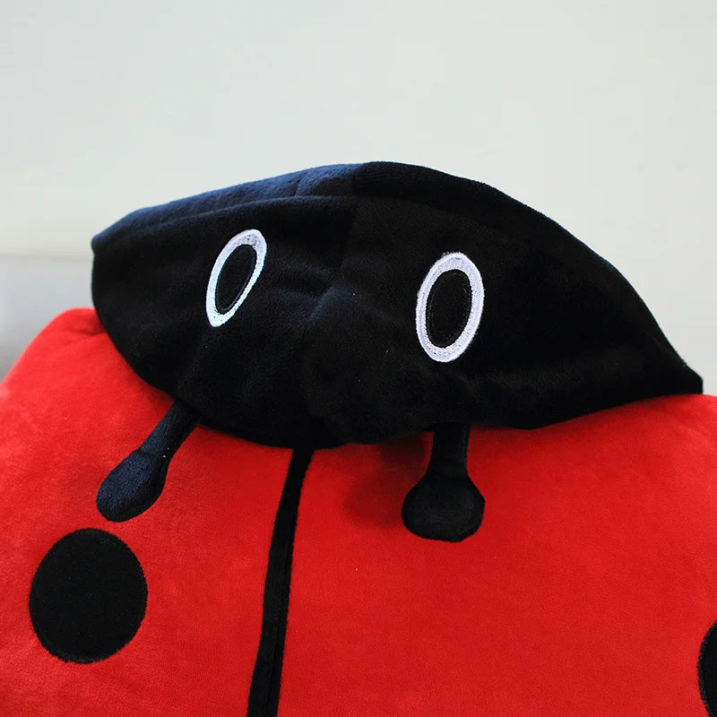 Wearable Ladybug Plush Pillow