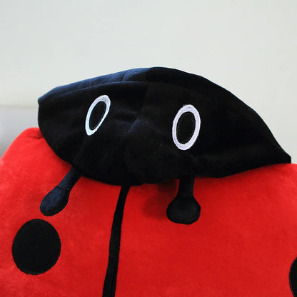 Wearable Ladybug Plush Pillow