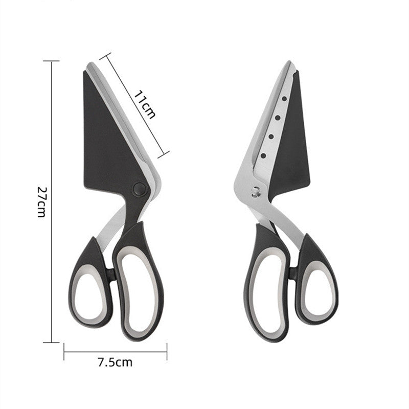 Stainless Steel Pizza Scissors Baking Tool Removable PIZZA Scissors Pizza Cutter